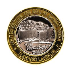 .999 Silver Flamingo Laughlin, NV $10 Casino Limited Edition Gaming Token