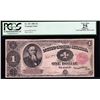 Image 1 : 1891 $1 Treasury Coin Note PCGS VF25 Apparent