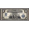 Image 1 : 1899 $2 Mini Porthole Silver Certificate Note