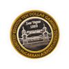 Image 1 : .999 Silver McCarran International Airport Las Vegas, NV $10 Limited Casino Toke
