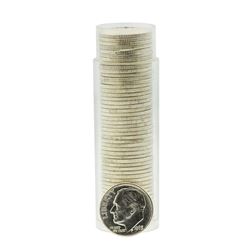 Roll of (50) 1963-D Brilliant Uncirculated Roosevelt Dimes