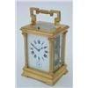 Image 1 : Favre Leuba & Co., Bombay - a gilt brass-cased carriage clock, having minute repeat/alarm movemen...