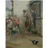Image 1 : Tom Taylor Watercolour 'Tinker Tailor Soldier Sailor Apothecary Ploughboy Thief' Inscribed verso...