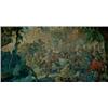 Image 1 : Angus Scott Oil on canvas The Pied Piper Signed 44.25ins x 23.25ins...