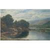 Image 1 : Arthur Perigal RSA (1816-1889) Oil on board 'A Nook on Loch....' Signed and dated 1880, inscribed...