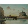 Image 2 : Federico Schianchi (1858-1919) Watercolour - a pair The Tiber, Rome and Figures by a fountain, Ro...