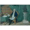Image 1 : # 18th century French School - Watercolour with bodycolour Portrait of David Louis de Constant Re...
