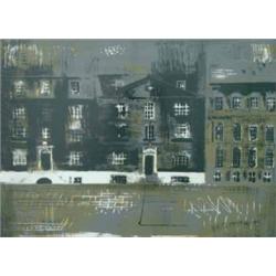 John Piper (1903-1982) Screenprint Westminster School Signed in pencil and numbered 14/100 18.25i...