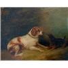 Image 1 : Circle of George Armfield (fl. 1849-1875) Oil on canvas Spaniel and terrier Unsigned 10ins x 12in...