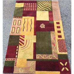 Charming and colorful high quality Gabbeh design Rug