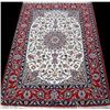 Image 1 : Simply Remarkable Super Fine Signed Part Silk Persian Isfahan Rug