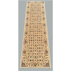 Captivating fine quality part silk Ferahan design Runner