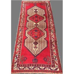 Simply captivating and colorful unusual size Sarab Rug