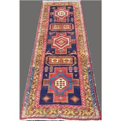 Absolutely fabulous and colorful Persian Qarajeh Rug