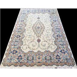 Simply Gorgeous and Majestic Fine Royal Persian Kashan-Ashraf Rug