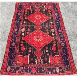 Colorful and Delightful Vintage Persian Mission Malayer Rug