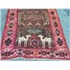 Image 4 : Rare, Unusual Signed & Dated Vintage Asad-Abad Hamedan Rug