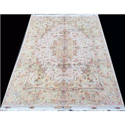 Absolutely beautiful and lustrous signed Persian Tabriz
