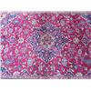 Image 2 : Rare Lustrous High Quality Royal Persian Tehran Rug