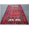 Image 1 : Charming Rare Unique Design Persian Mission Malayer Rug