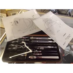 ARCITECS TOOL KIT (13 PC) AND 2 BLUE PRINTS