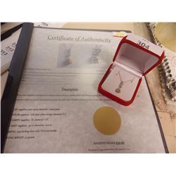 EARRINGS - NEW OCEAN MYSTIC TOPAZ & DIAMOND EARRIN