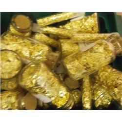 VILES OF 24K GOLD - SOLD ON CHOICE- BUY 2-3 SMALL VILES OR 1 LARGE VILE - HIGH BIDDER GETS 1ST CHOIC