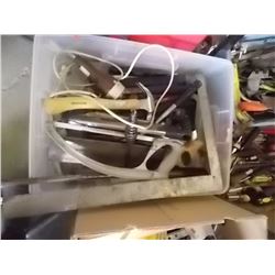 BOX OF ASSORTED TOOLS