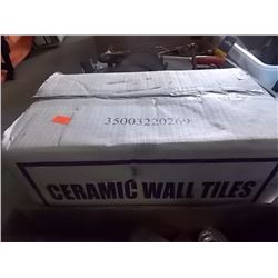 BOX OF CERAMIC TILES