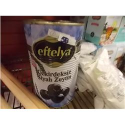 EXTRA LARGE CAN OF BLACK OLIVES