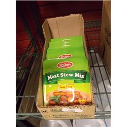 CASE OF SAUCE MIX - MEAT STEW MIX
