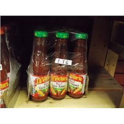 HOT SAUCE -  "LA VICTORIA" - 6 X8 OZ - SALSA BRAVA - MILD