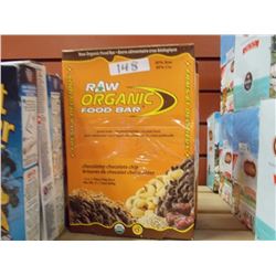 RAW ORGANIC FOOD BARS - CHOCOLATE CHIP