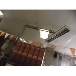 ADJUSTABLE WORK LIGHTS WITH CLAMPS