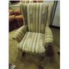 Image 1 : VINTAGE UPHOMSTERED ARM CHAIR / ROCKING CHAIR