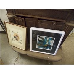 PICTURES- 1 3-D & 1 DOG = 2 TTL