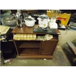 DESK WITH SHELF - 1 DOOR