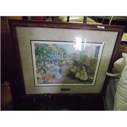 FRAMED PRINT - CHEZ MARIE - ROSEMARIE CONDON