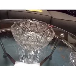 PINWHEEL CRYSTAL DISH