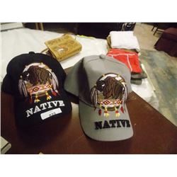 FIRST NATIONS  BALL CAPS - 2 TTL