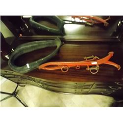 VINTAGE HORSE COLLAR & TACK