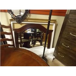 NEW MAHOGANY FRAMED MIRROR - IN BOX