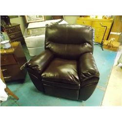 NEW FURNITURE - BONDED LEATHER RECLINER