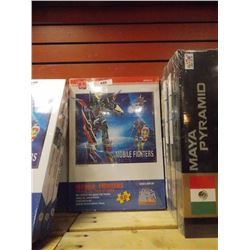 LOT OF NEW ASSORTED 3-D PUZZLES - 3 MOBILE FIGHTER FERRIES WHEEL