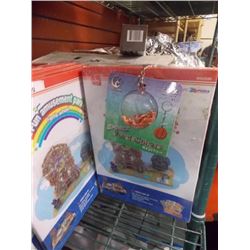 LOT OF NEW ASSORTED 3-D PUZZLES - FERRIS WHEEL, 2 MOBILE FIGHTER. 3 SPHERE
