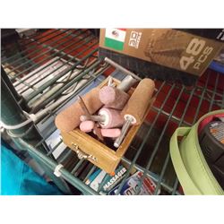 SMALL DRAWER OF DRILL STONES