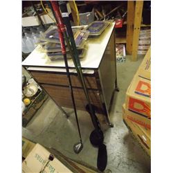 GOLF CLUBS - 3 TTL DEGREE AND BOOK