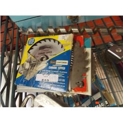 BUNDLE OF 4" SAW BLADES