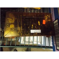 CONTAINER OF ROUTER BITS AND MORE