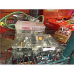 DIVIDED CONTAINERS WITH HARDWARE - 5 TTL